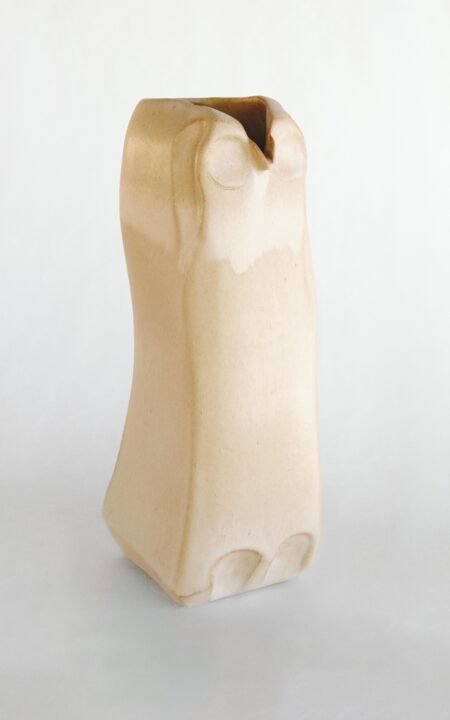 vase chouette ivoire